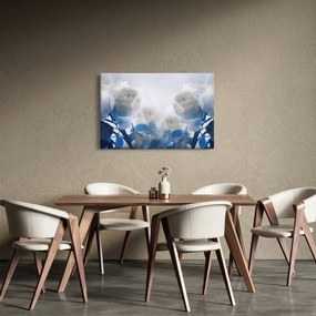 Obraz - Biele ruže (90x60 cm)