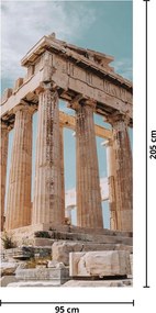 Fototapeta na dvere - Antický akropolis (95x205cm)
