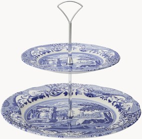2-poschodová etažérka Blue Italian