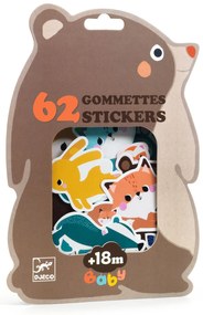 Moje prvé samolepky - lesné zvieratká