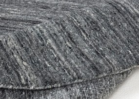Koberec PURE UNI antracitový kruh