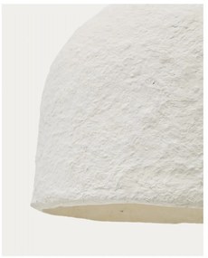 Biele závesné svietidlo ø 35 cm Sineu – Kave Home