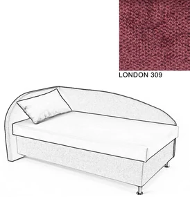 AVA NAVI, ĽAVÁ 120x200 Varianta: LONDON 309