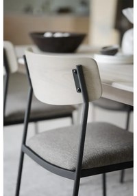 Jedálenská stolička v béžovo-prírodnej farbe v súprave 2 ks Maymont – Rowico