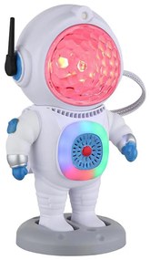 Globo 28084 - LED RGB stolná lampa COSMO LED/6W/5V astronaut biela