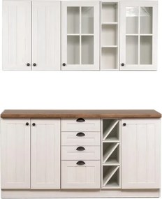 Kuchynská linka PROVENCE  160, sosna andersen/porterhouse tmavý