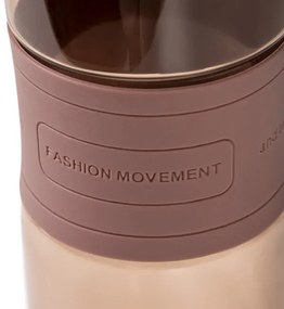 Fľaša POPPIE ružová 896182 600 ml