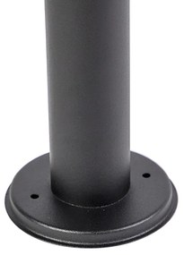 Inteligentná vonkajšia lampa čierna 50 cm IP44 vrátane Wifi ST64 - Gleam