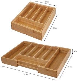 Drevený kuchynský organizér Grant, 34x45 cm