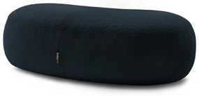 Tmavomodrá podnožka z textílie bouclé Saint-Germain – Bobochic Paris