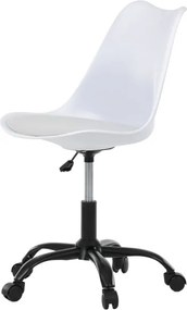Kancelárska stolička biela KA-X7055 WT