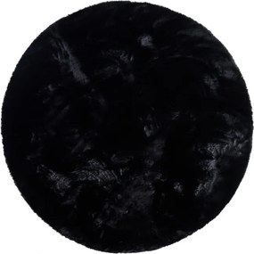Koberec Angelo čierny kruh