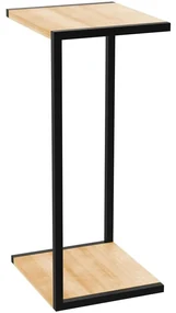Luminex Stojan na kvety 70x30x34 cm čierna LU9022