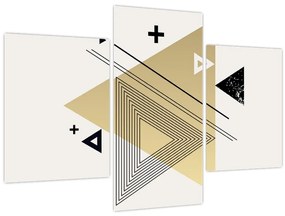 Obraz - Geometrické tvary N⁰4 (90x60 cm)