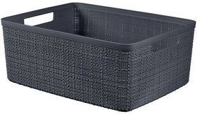 Košík M Jute 245713 tmavošedý 12l