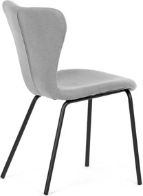 Jedálenská stolička strieborná CT-S8010 SIL2
