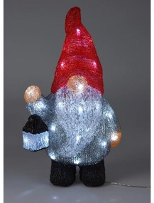 Vianočný škriatok s LED osvetlením, 39 x 21 x 13,5 cm