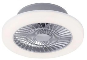 Leuchten Direkt 14645-55 - LED Svietidlo s ventilátorom LEONARD LED/27W/230V