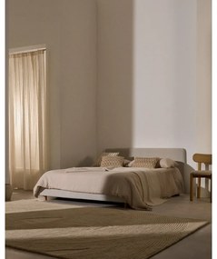 Sivé čelo postele 198x75 cm Valma – Kave Home