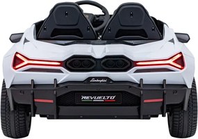 Elektrické autíčko Lamborghini Revuelto XL biele