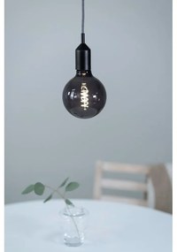 Čierne závesné svietidlo 4x4 cm Bronx - Markslöjd