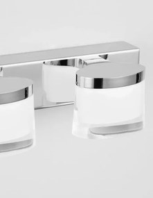 Moderné nástenné svietidlo Sabia 51 Chrome