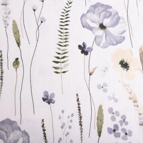 Matex Flanelové obliečky Kvety, 140 x 200 cm, 70 x 90 cm