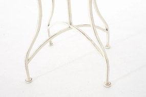 Kovový stôl GS19599 - Krémová antik