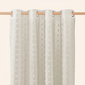 Béžová záclona  Casablanca  350 x 250 cm