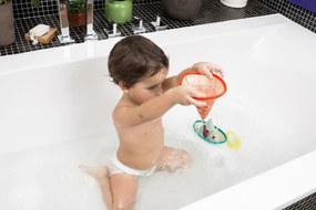 Lilliputiens – 3 plávajúce lodičky – hračka do vody