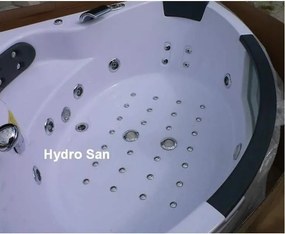 Terra Hydromasážna vírivá vaňa TIGA 604 152x152 bez ohrevu vody