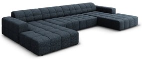 Modrá rohová pohovka (do "U") Chicago – Cosmopolitan Design