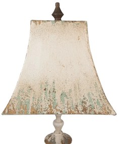 Brocante patina stolné svietidlo 29*67