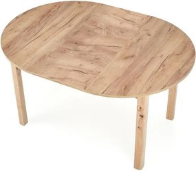 Rozkladací jedálenský stôl 102-142 cm Ralllon (dub craft) (pre 4 6 osôb). Vlastná spoľahlivá doprava až k Vám domov. 1049297