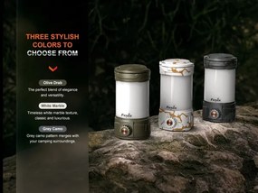 Fenix CL26RPROOLI - LED Stmievateľná prenosná nabíjacia lampa LED/USB IP66 zelená