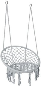 Závesné kreslo TOGO sivé