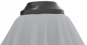 Doppler ACTIVE 370 cm - bočný záhradný slnečník s bočnou tyčou : Barvy slunečníků - 827