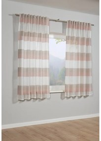 Ružová záclona 175x140 cm Etamine - Gardinia