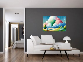 Obraz - Krajinka s mrakom (90x60 cm)