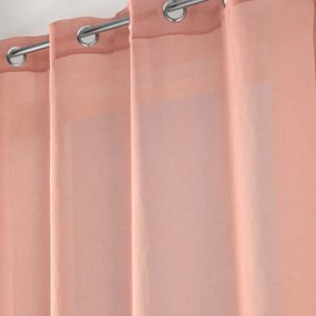 Ružová voálová záclona 140x280 cm Sandra – douceur d'intérieur