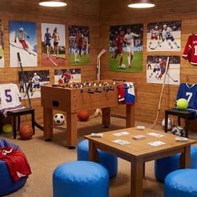 Praktik home Sedací vak RELAX POUF blue - 25 x 45 cm cm