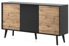 Komoda WILLOW K154 dub artisan/čierna