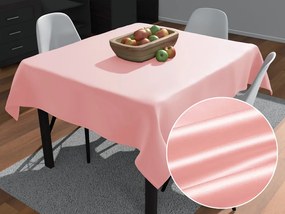 Biante Saténový štvorcový obrus polyesterový Satén LUX-061 Svetlo koralovo ružový 70x70 cm