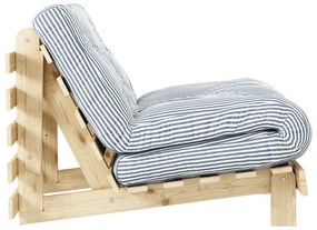 Biele/svetlo modré kreslo Roots - Karup Design