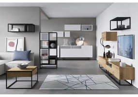 Piaski Závesný TV stolík Moyo 120 cm dub artisan