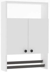 Nástenná skrinka BANYO 87x60 cm biela