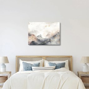Obraz - Abstrakcia hôr s textúrou mramoru (70x50 cm)