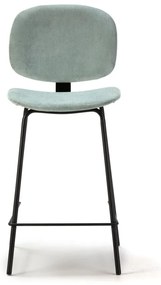 Svetlomodré barové stoličky v súprave 2 ks (výška sedadla 66 cm) Arus – Marckeric