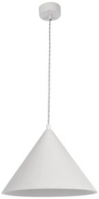 Sivé závesné svietidlo SULION Vilma, výška 150 cm