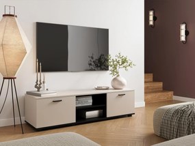 TV stolík 140 Boho B4, Farby: kašmír / kašmír + čierna